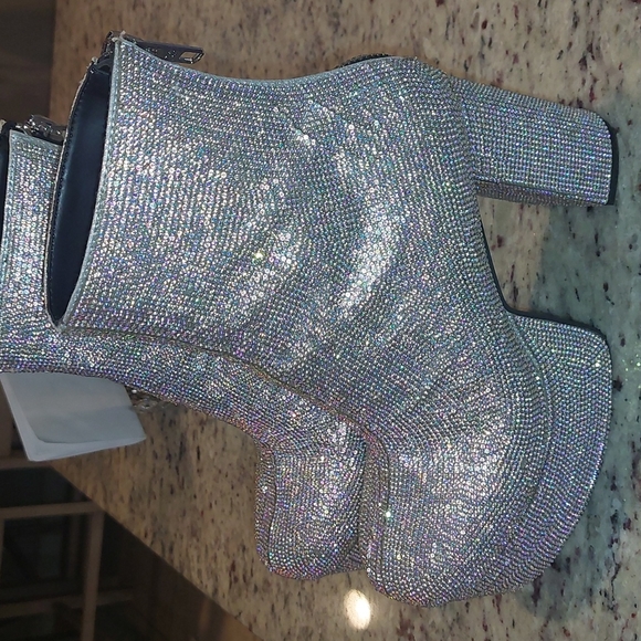 Ab rhinestone booties - Picture 4 of 8
